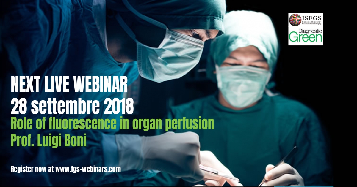 Live Webinar sulla Chirurgia Guidata con Fluorescenza