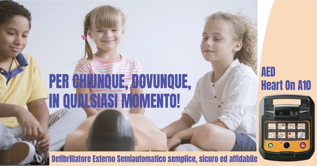 Ognuno di noi può fare la sua parte. Quando si parla di arresto cardiaco improvviso, è bene ricordare che può colpire chiunque, dovunque e in qualsiasi momento.