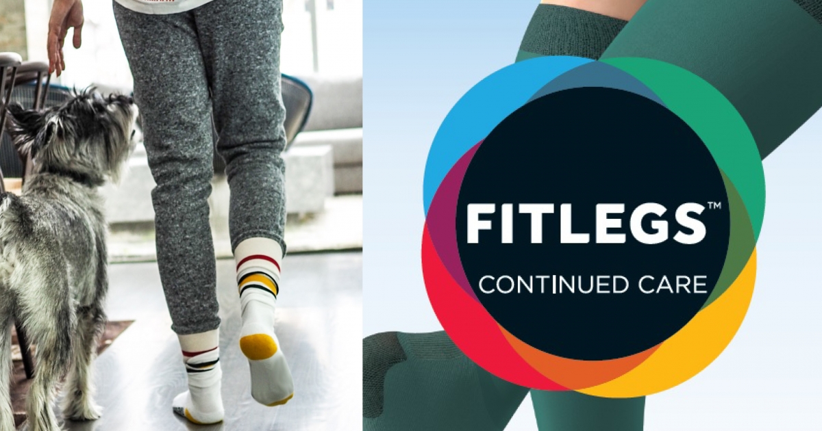 FITLEGS, calze elastiche antitrombo uomo - donna per post intervento