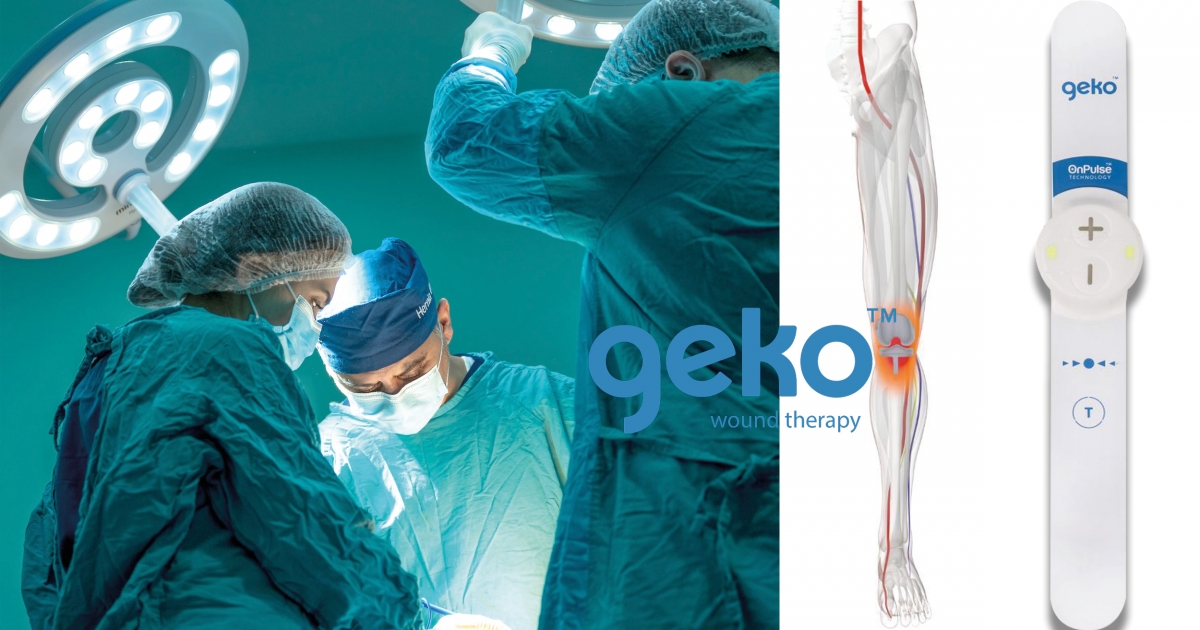 Chirurgia sostitutiva del ginocchio: i successi dipendono anche dall'utilizzo di Geko