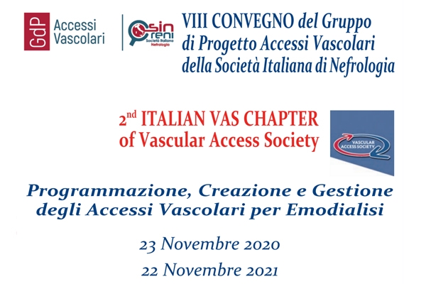 VIII CONVEGNO del Gruppo di Progetto Accessi Vascolari della Società Italiana di Nefrologia